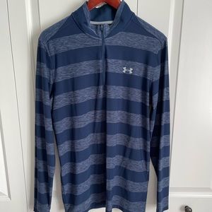 Mens 1/4 zip medium Under Armour long sleeve shirt
